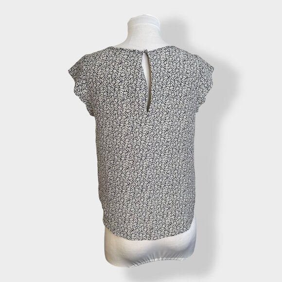 Joie Silk Floral Printed Blouse - Picture 3 of 4